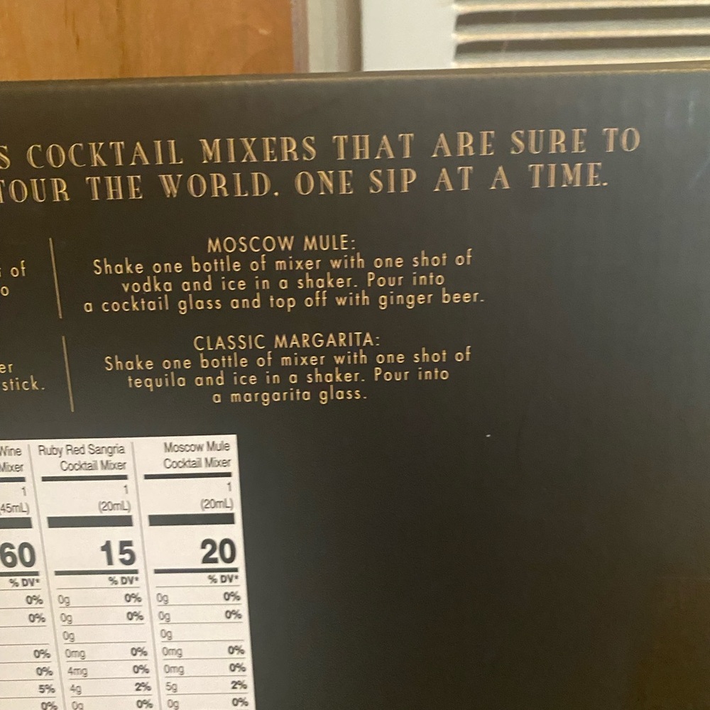 Mixology! World Traveler Cocktail Collection Set - Picture 4 of 9